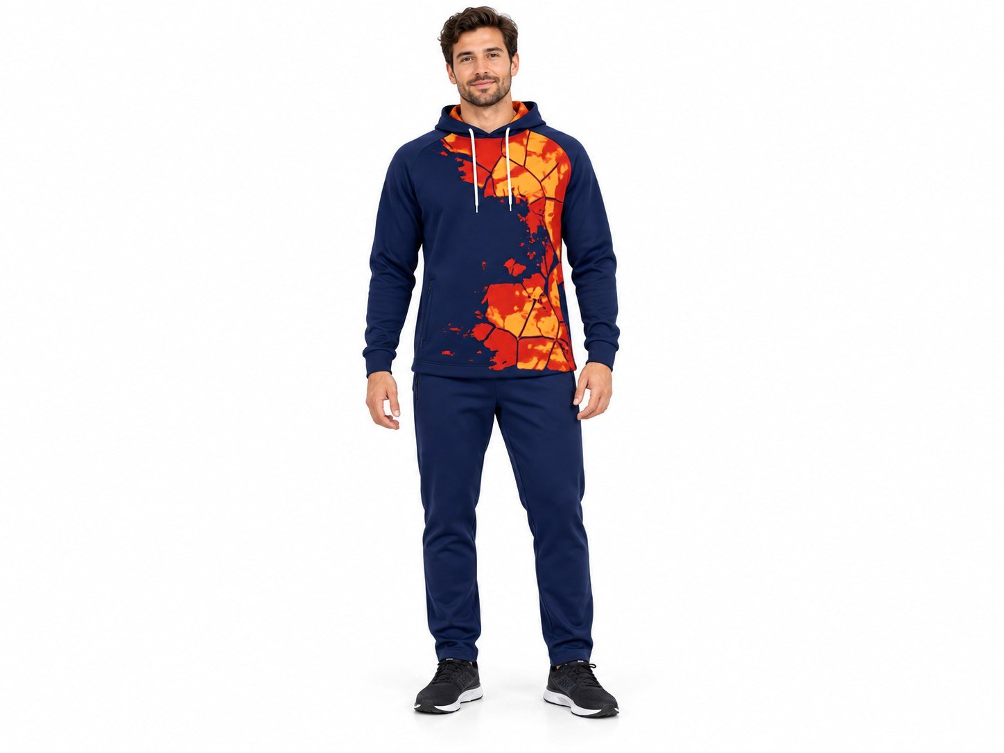 Sublimated Hybrid Hoodie